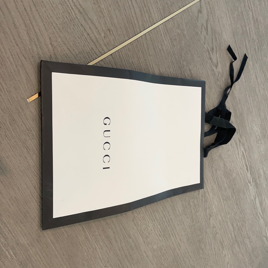 Authentic Gucci Shopping Bag